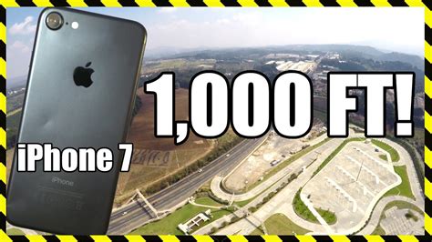 iphone 7 drop test 1000 feet|Video: 1,000.